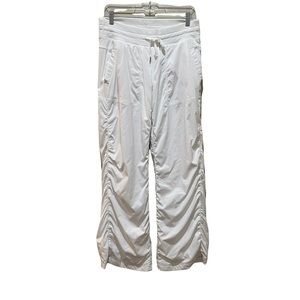 Lululemon Full Length Drawstring Cargo Pants White Size 8